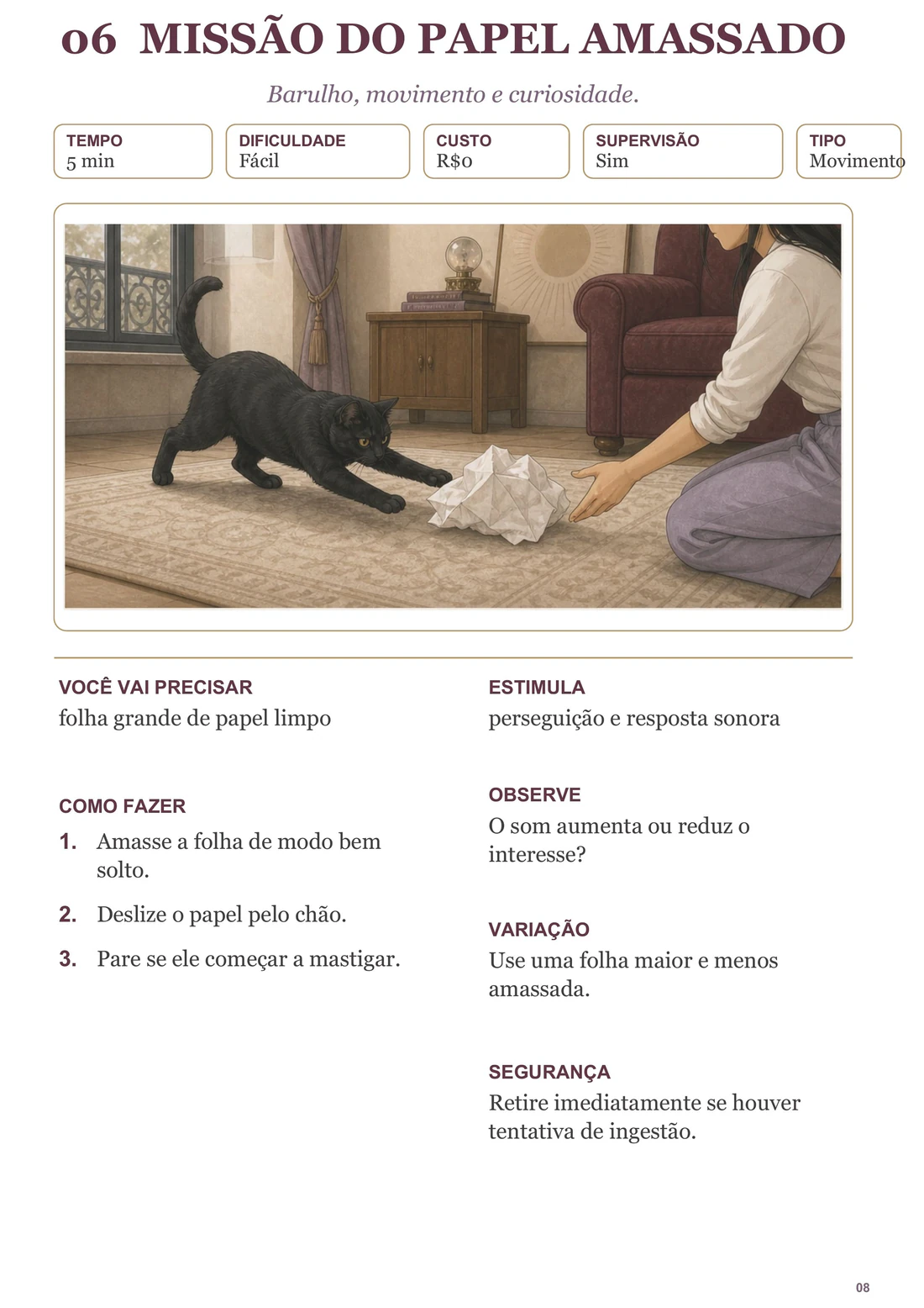 Prévia real do material, página 8