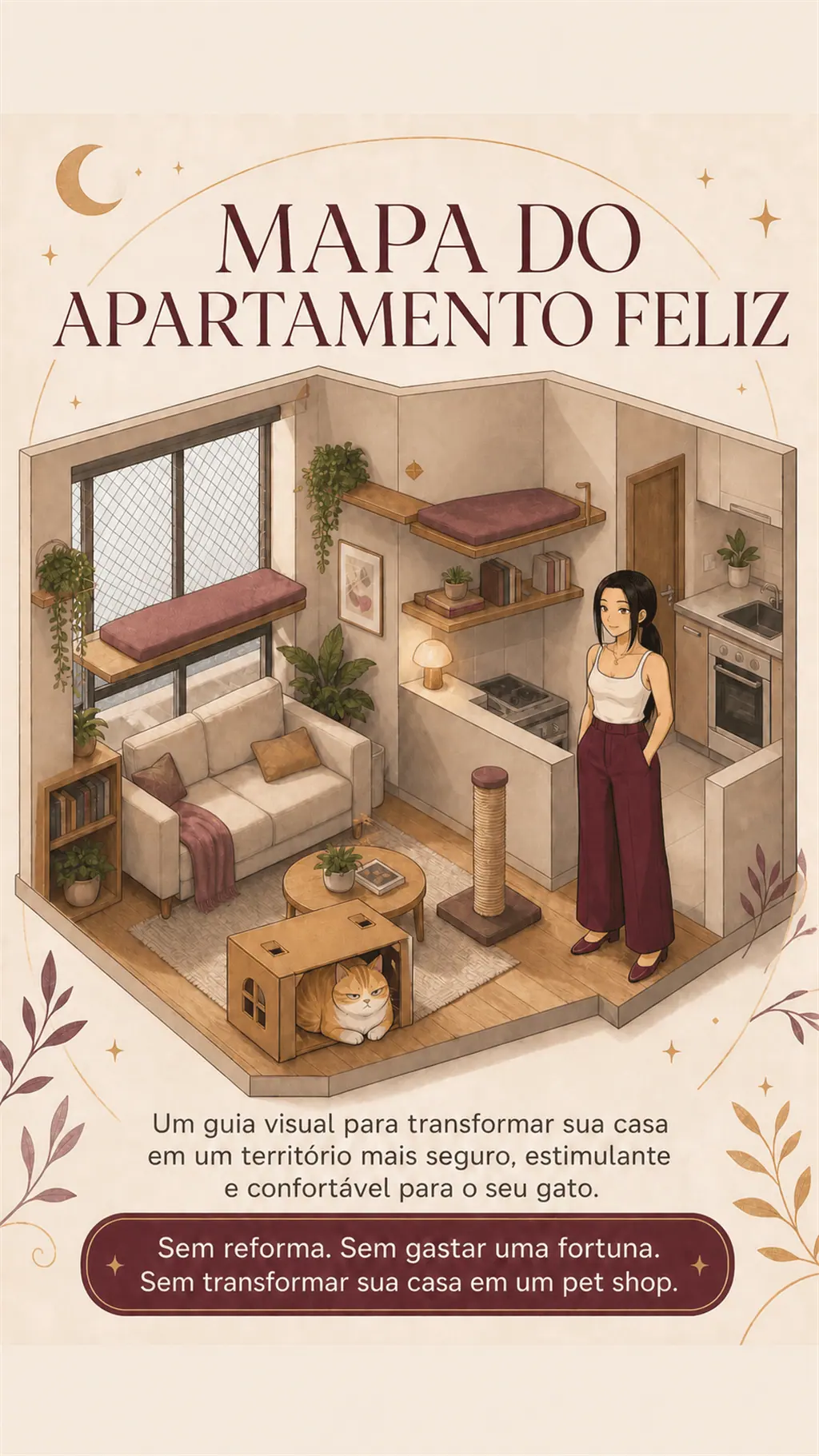 Mapa do Apartamento Feliz, página 1
